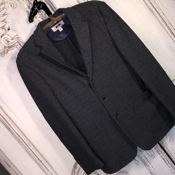 Men’s Joseph Abboud Comfortable Knit Three Button Blazer Jacket Size Medium - Picture 2 of 13